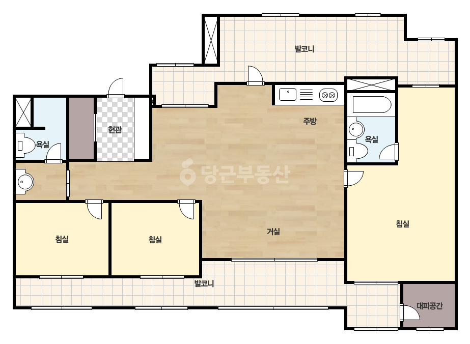 기본 평면도