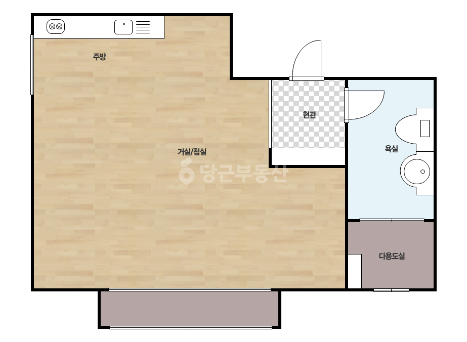 확장 평면도