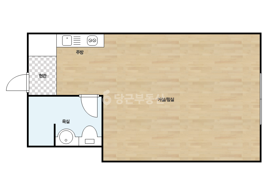 확장 평면도