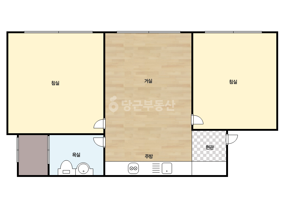 확장 평면도