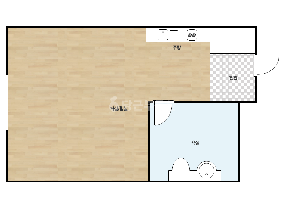 확장 평면도