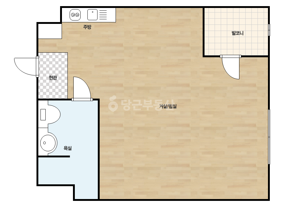 확장 평면도