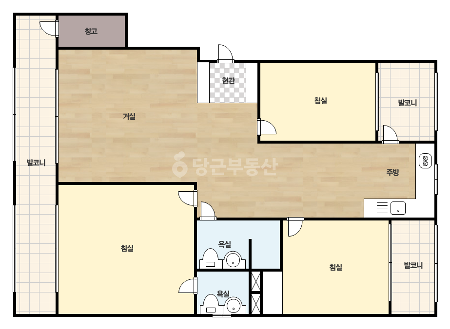 기본 평면도