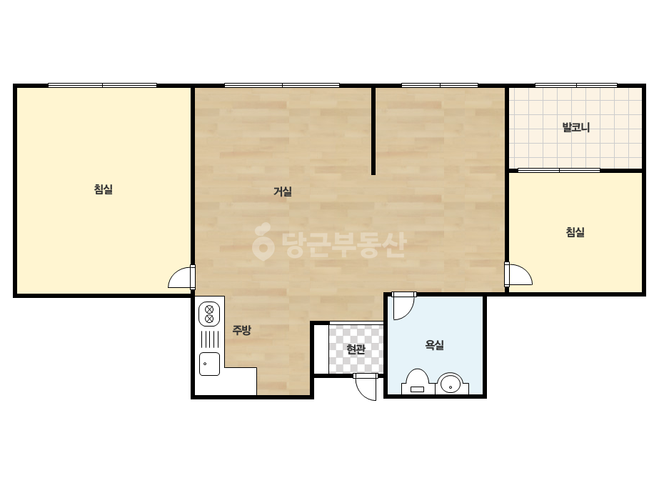 확장 평면도