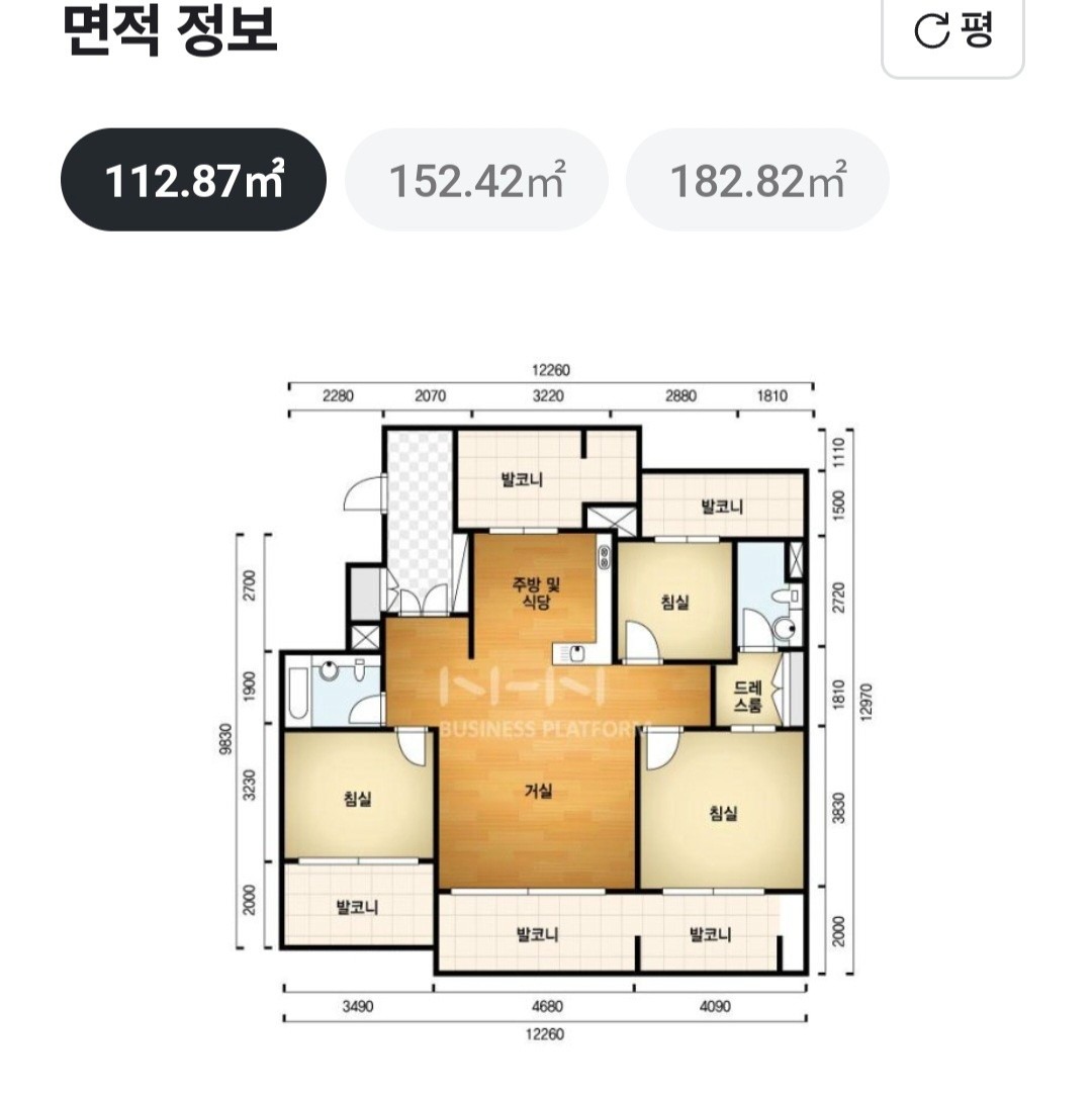평면도