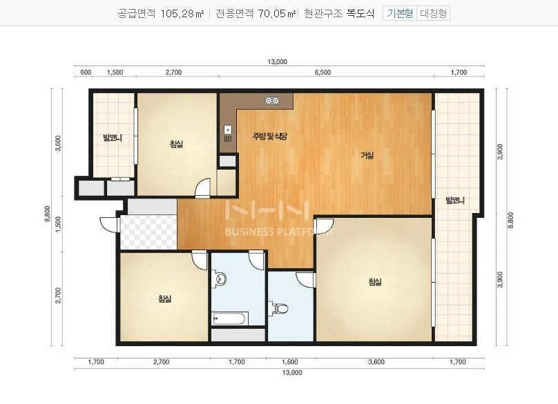 평면도