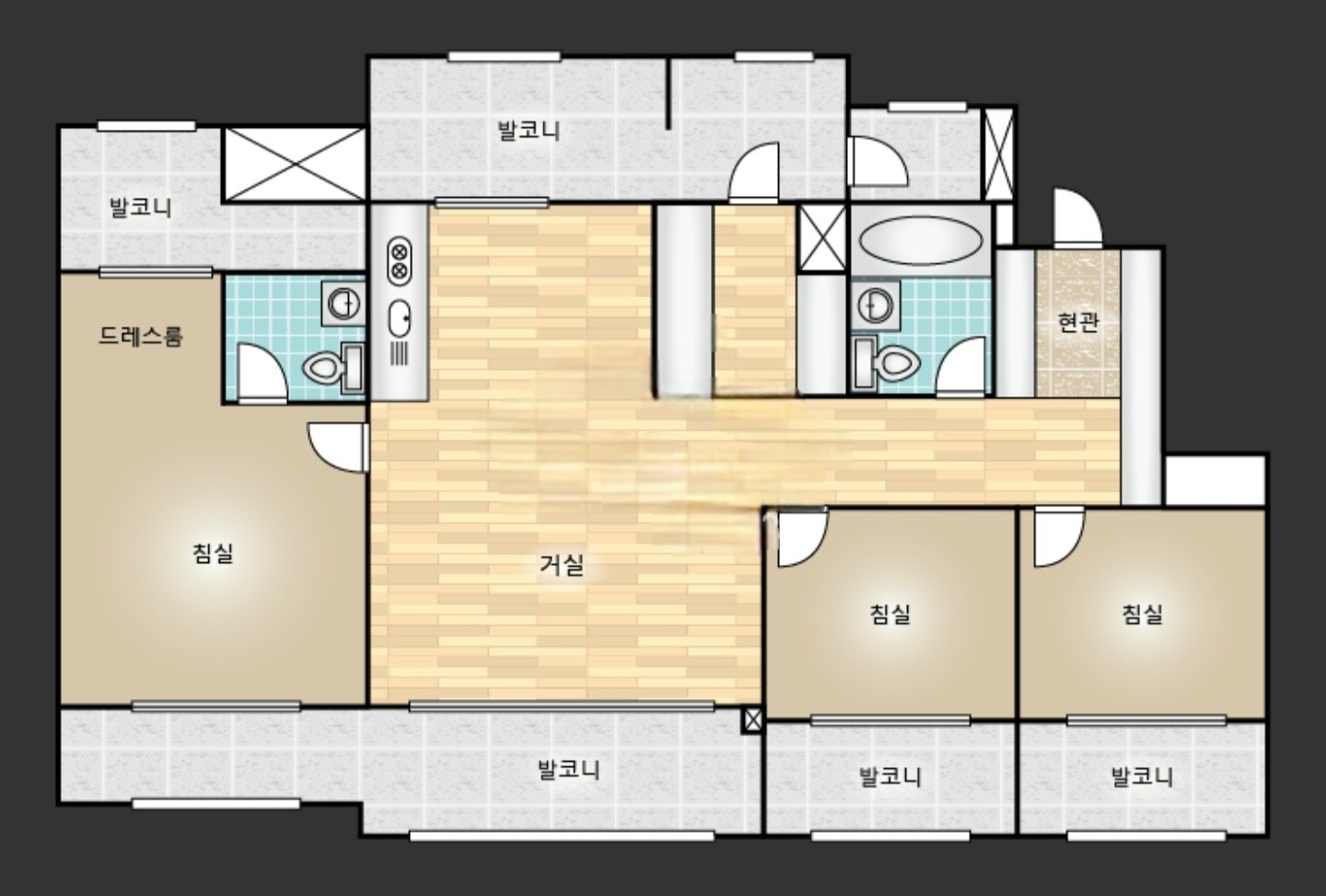 평면도