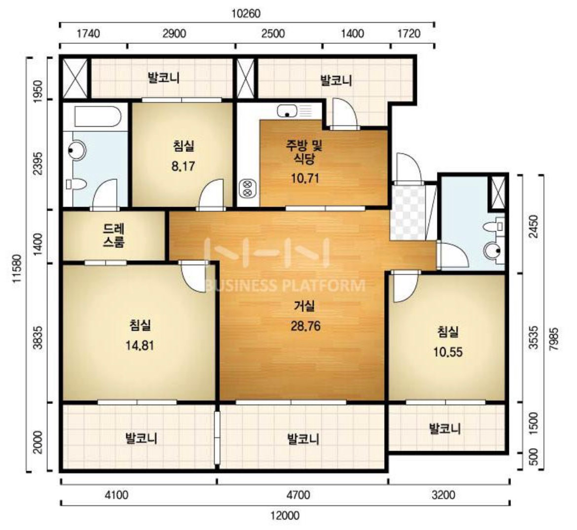 평면도