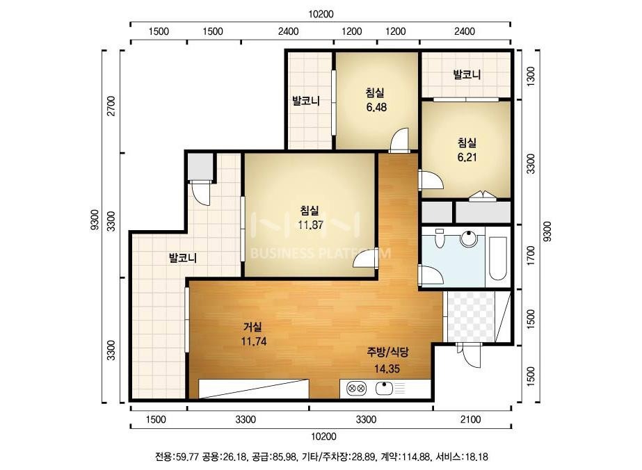 평면도