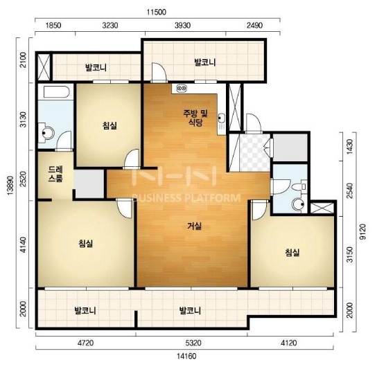 평면도