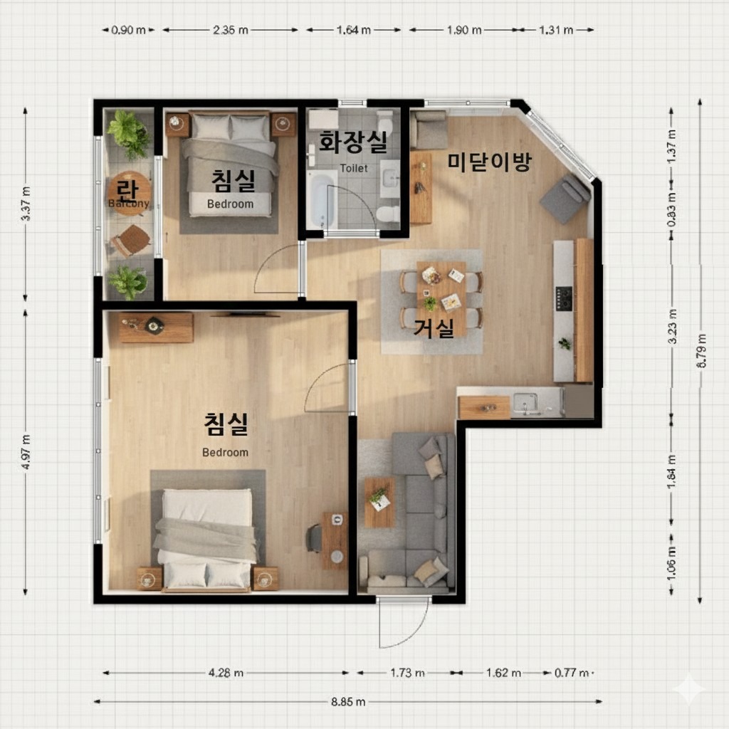 평면도