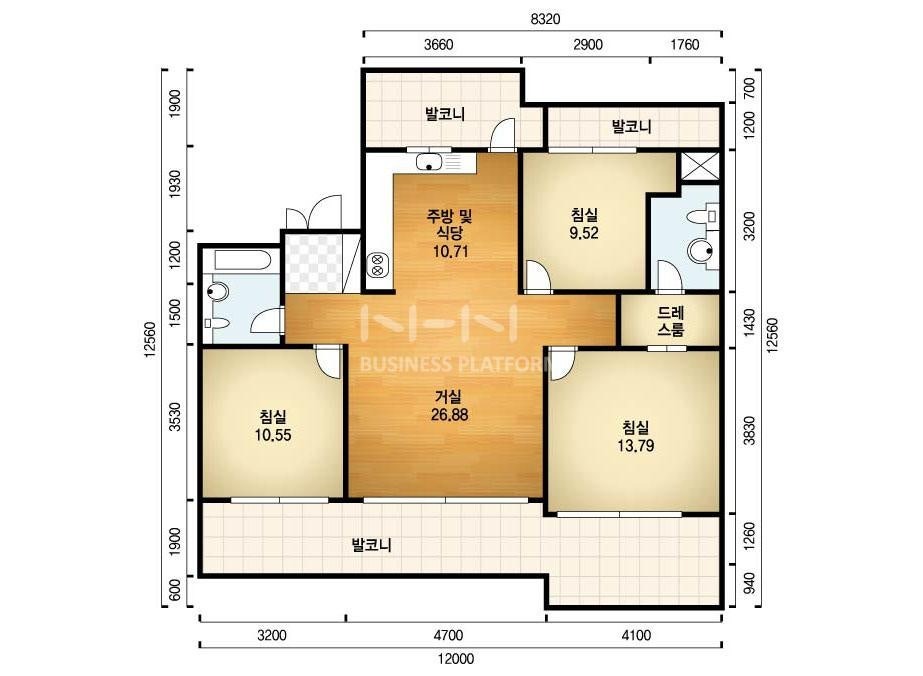평면도