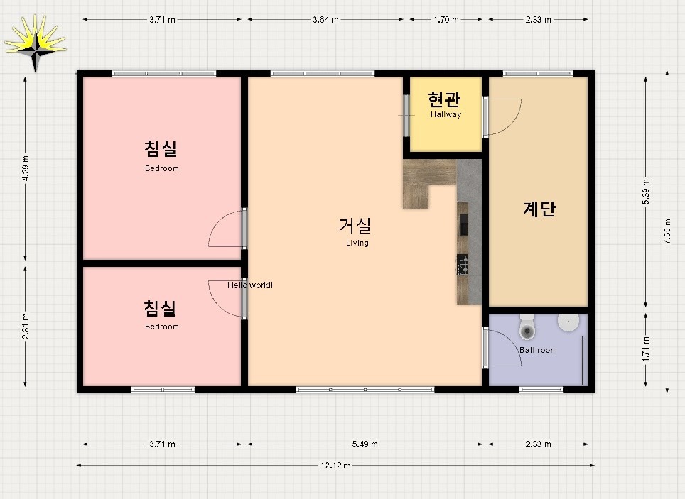 평면도