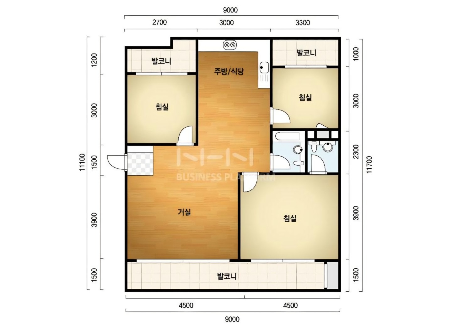평면도