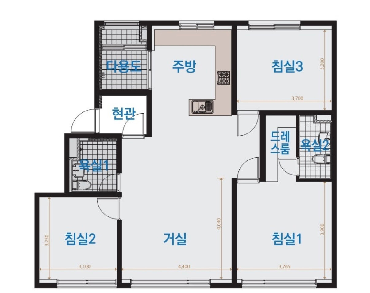 평면도