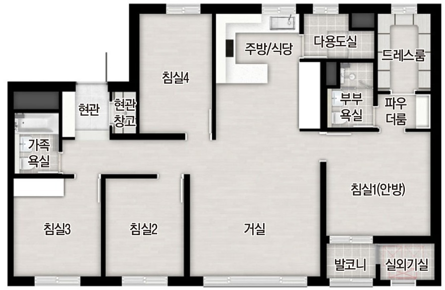 평면도