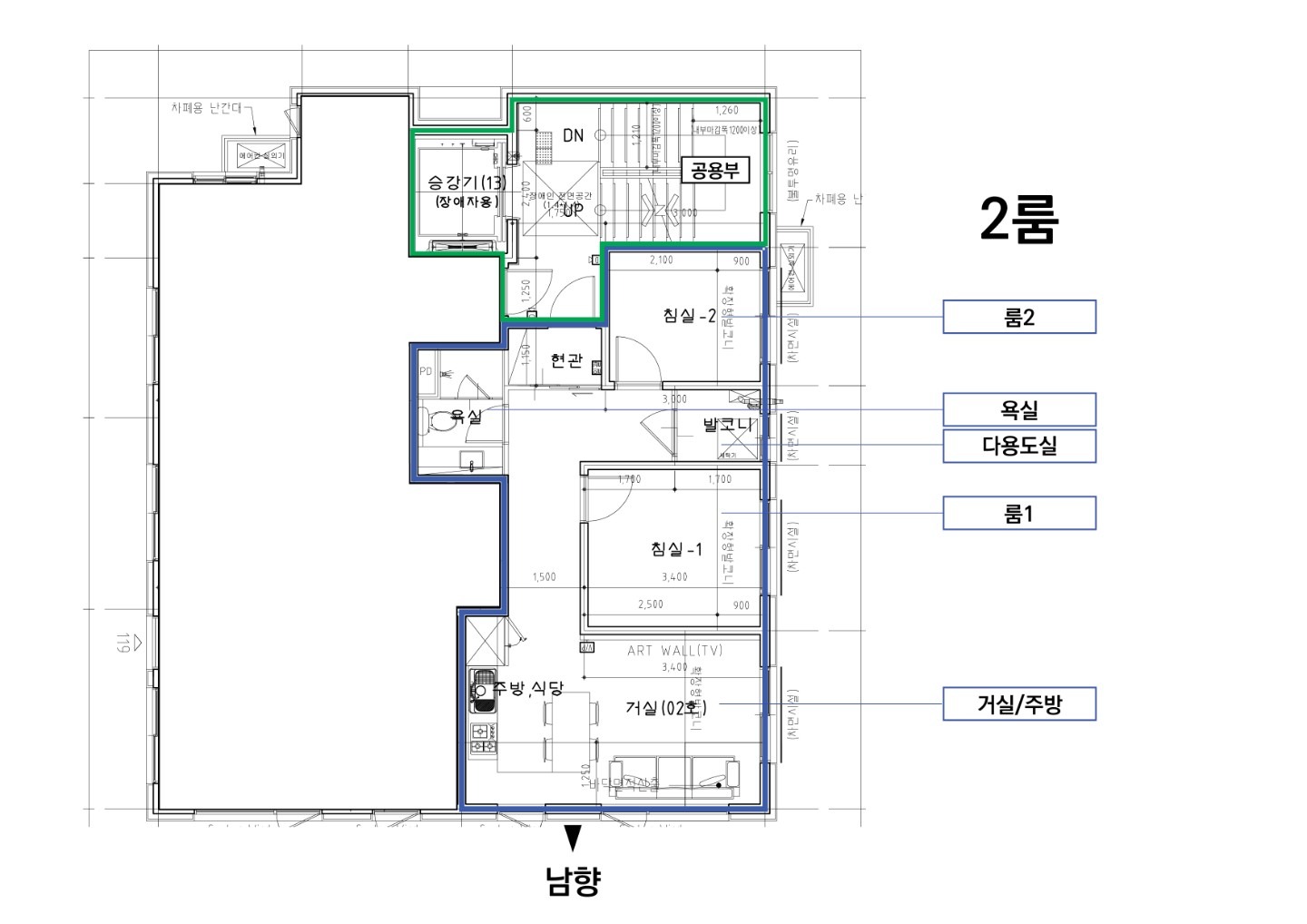 평면도