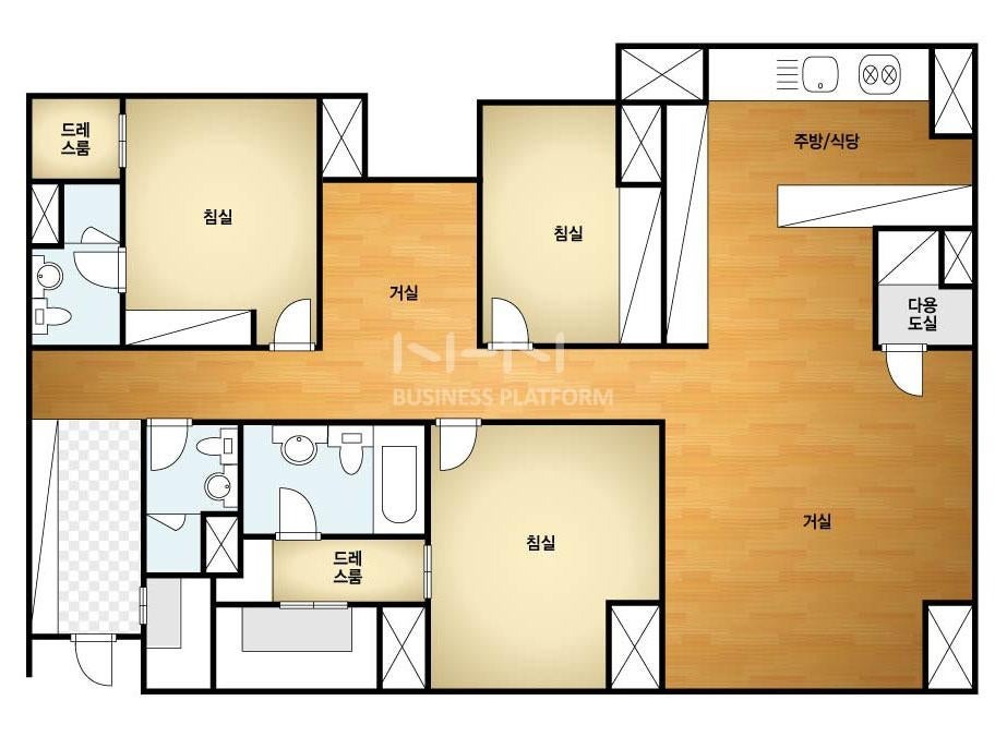 평면도