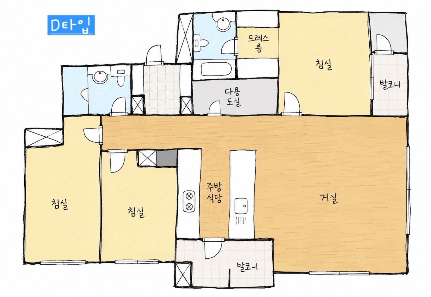 평면도