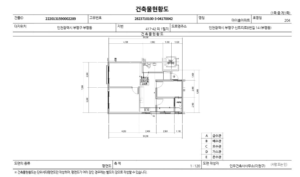 평면도