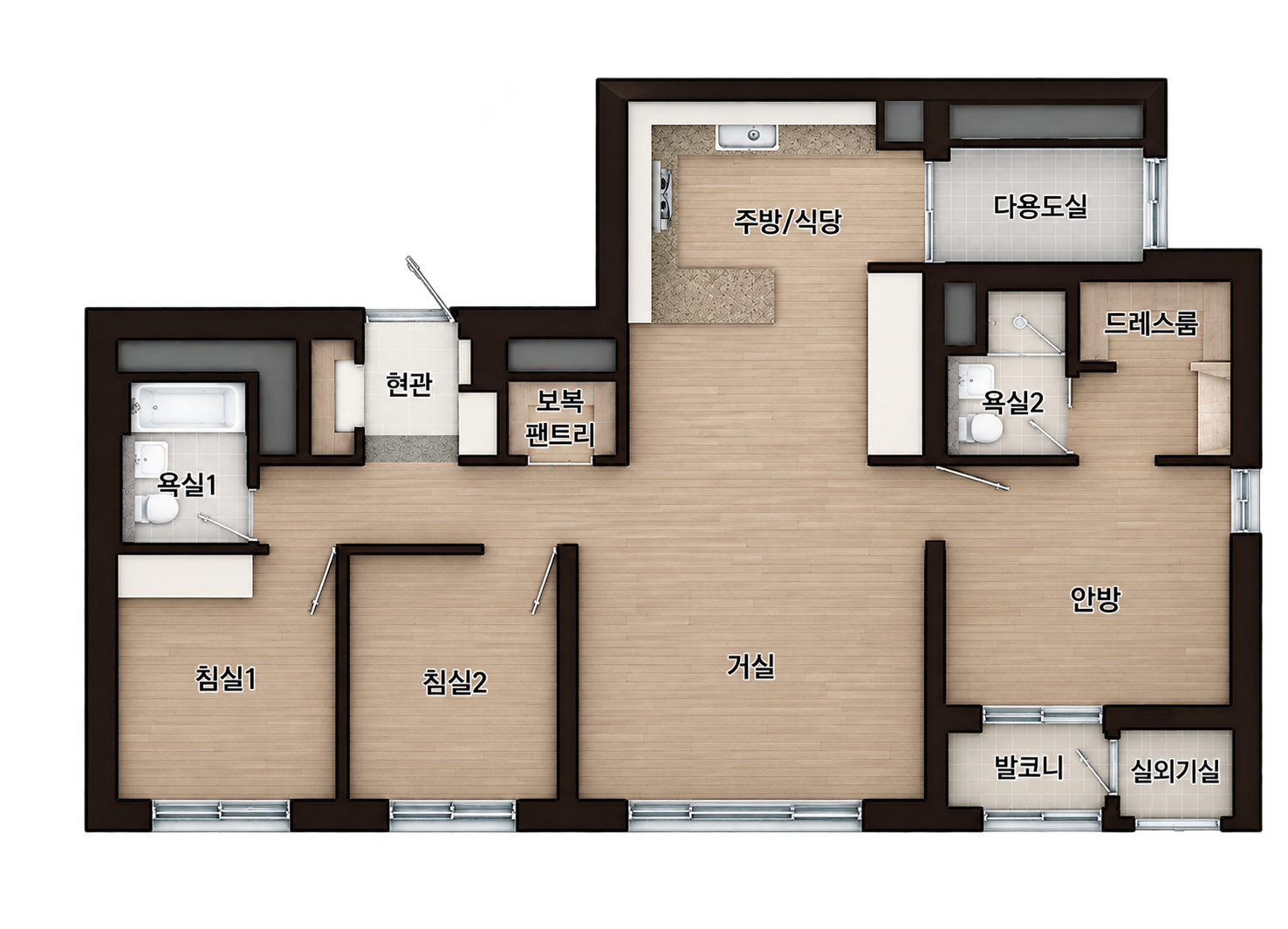 평면도