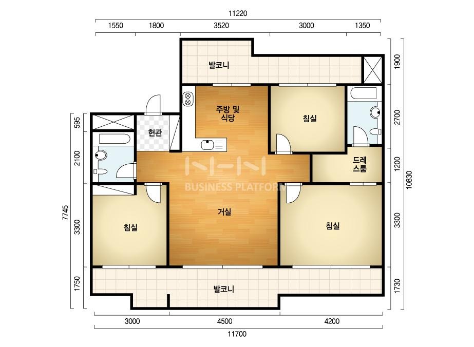 평면도