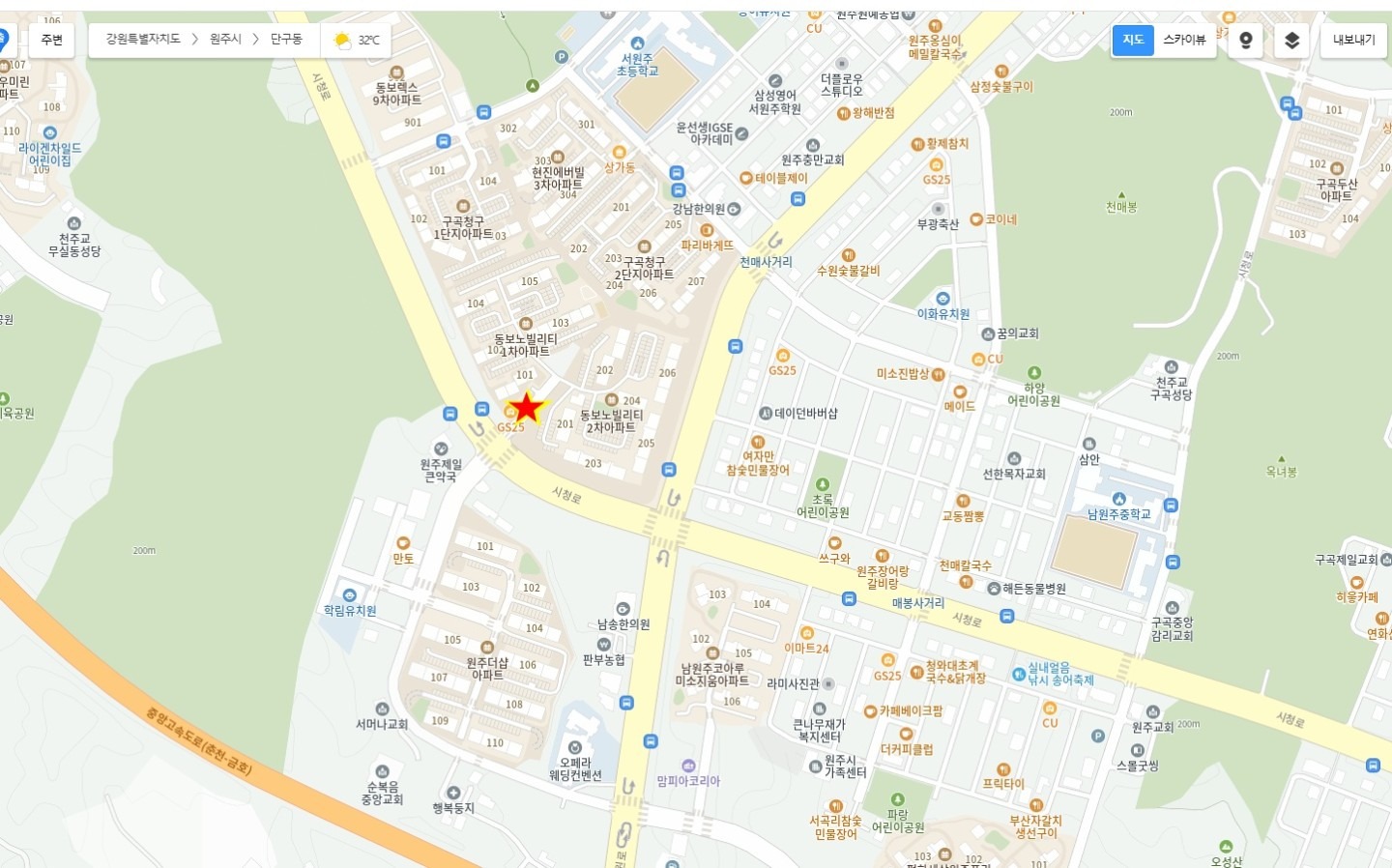 평면도