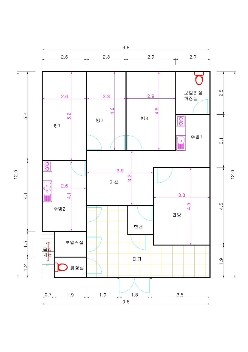 평면도