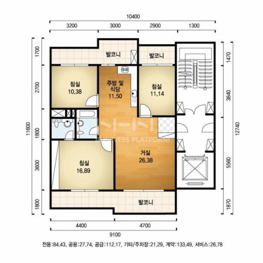 평면도