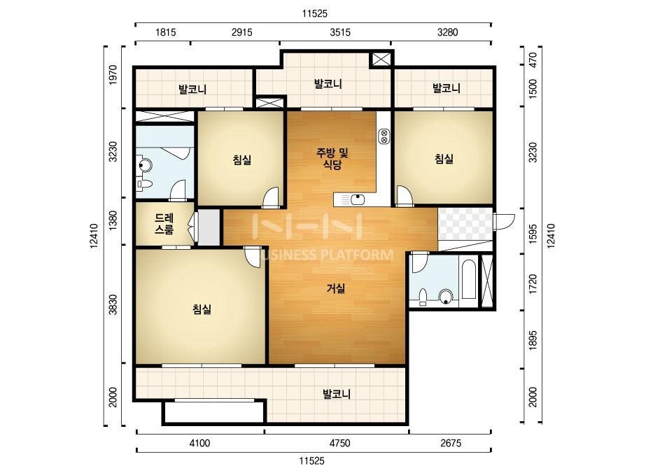 평면도
