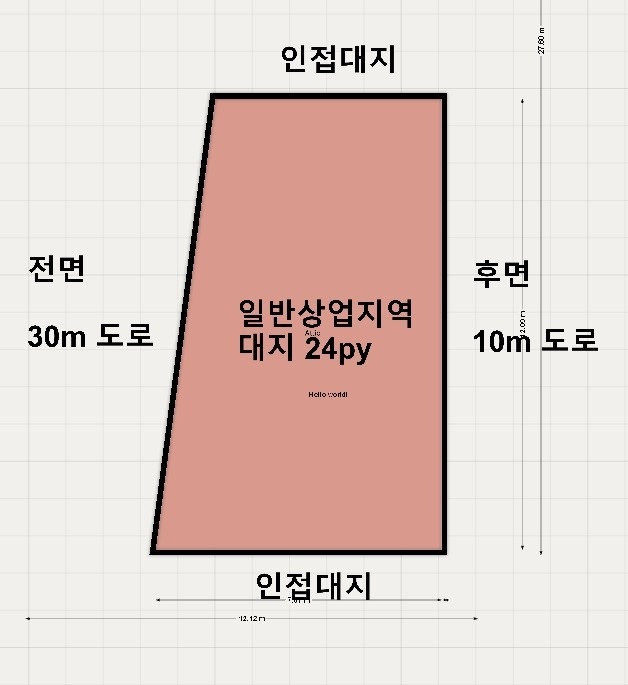 평면도
