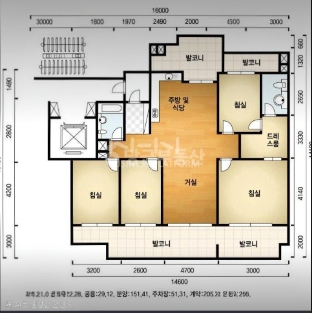 평면도