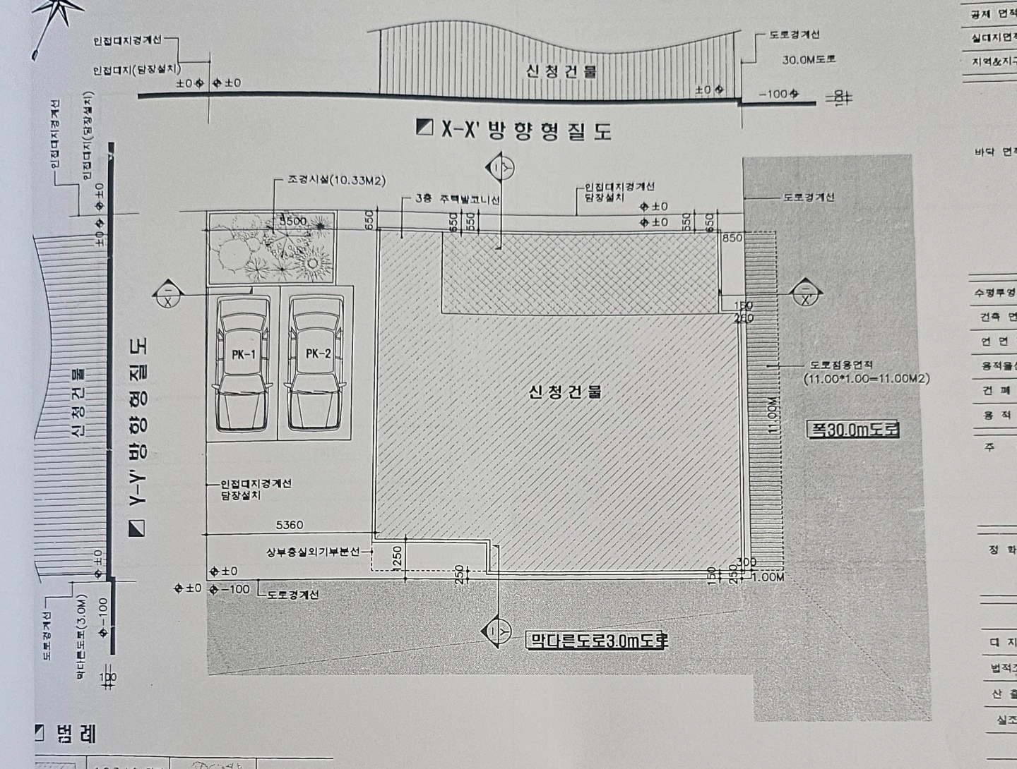 평면도