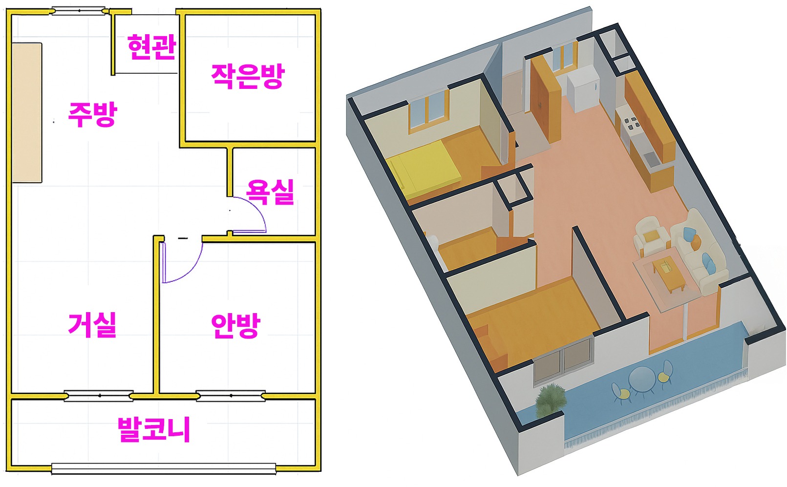 평면도