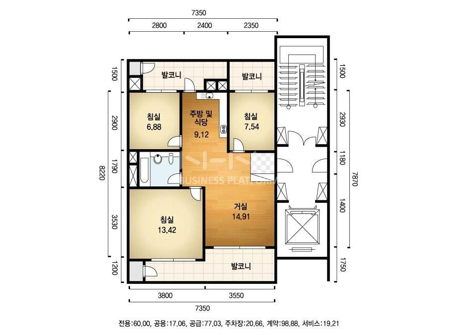 평면도