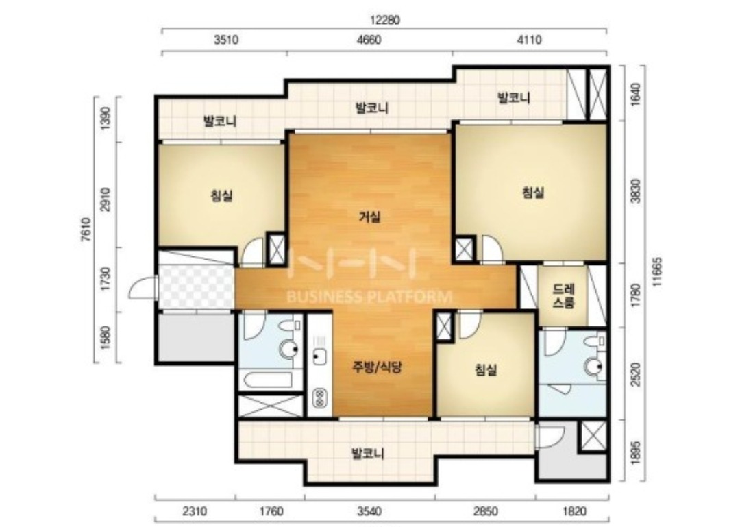 평면도