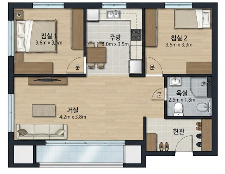 평면도