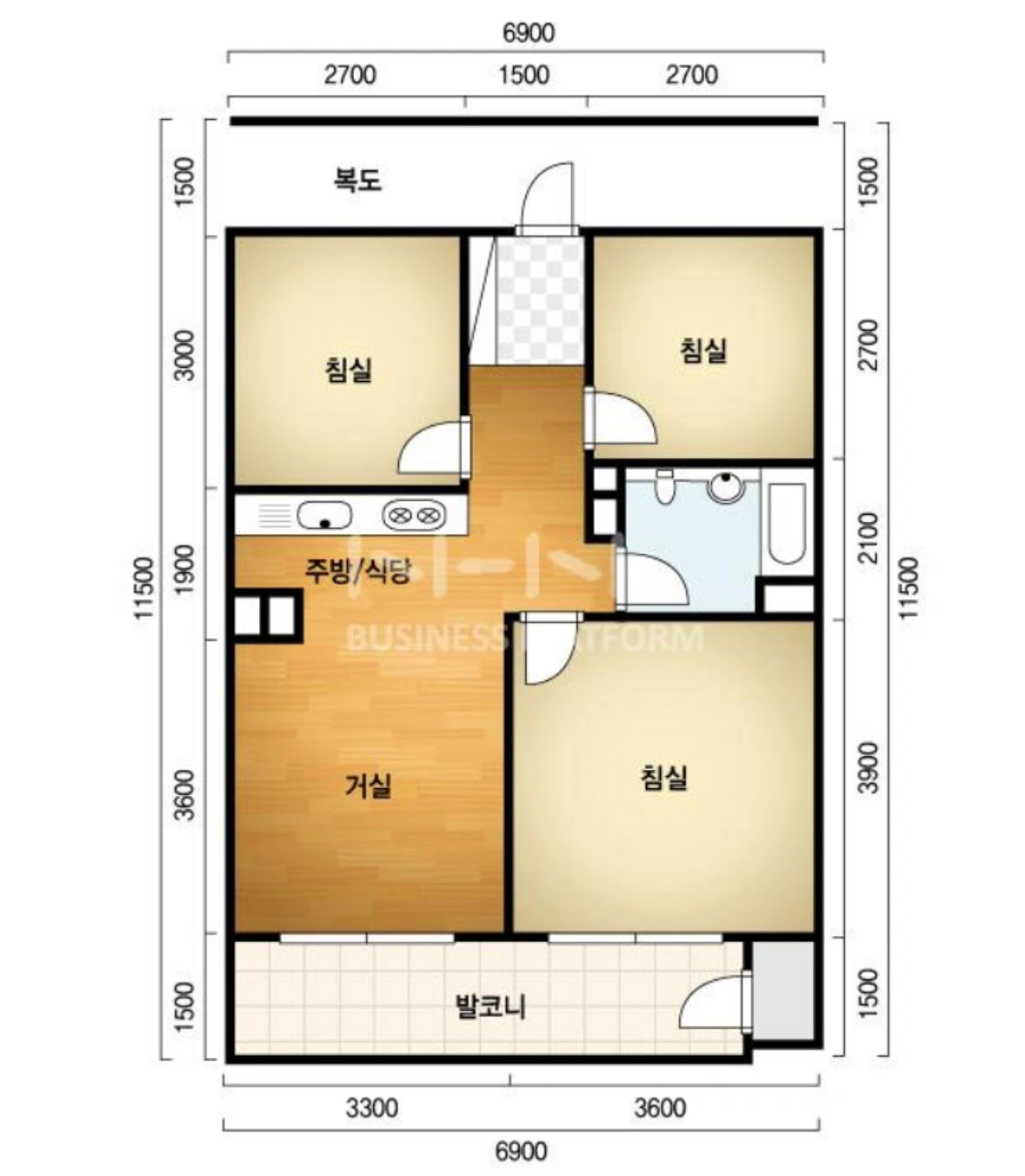 평면도