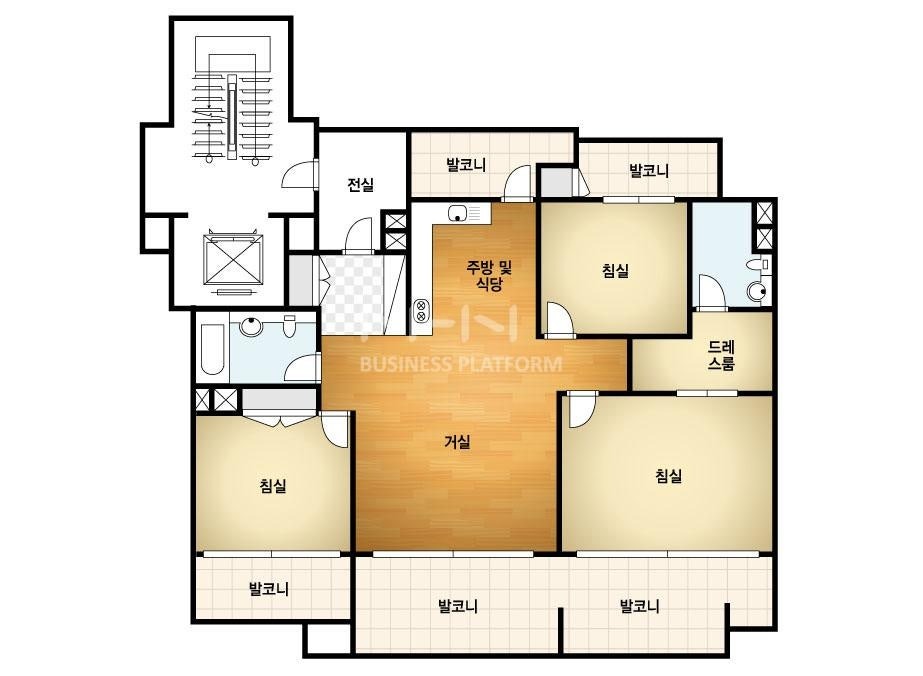 평면도