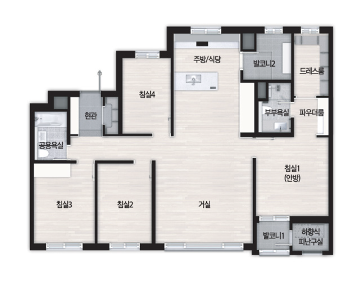 평면도