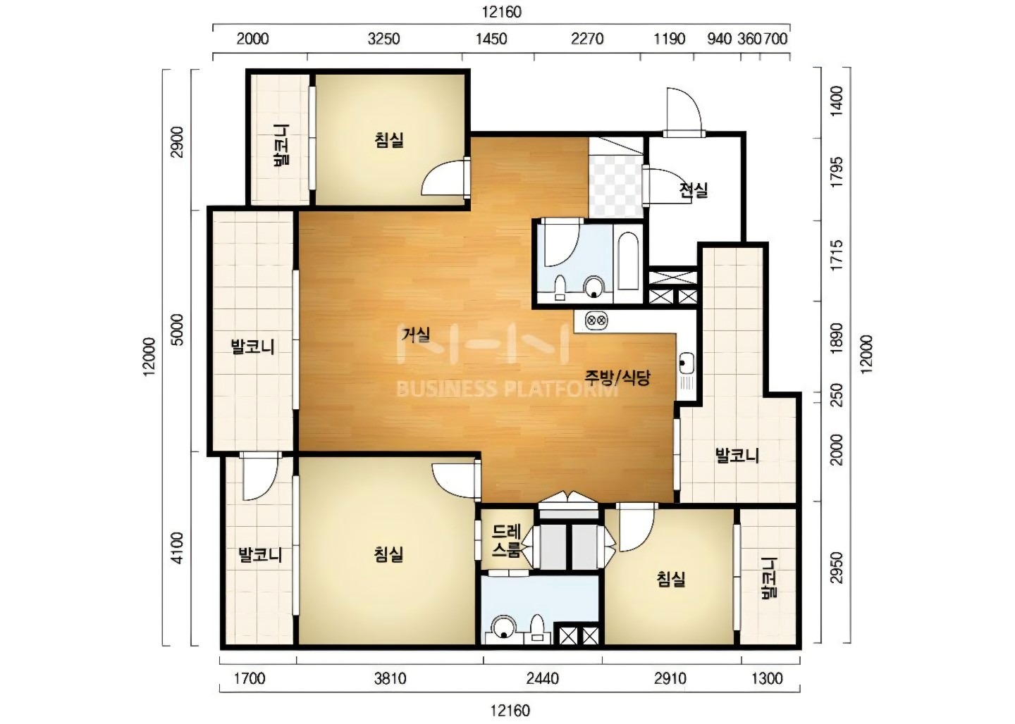 평면도