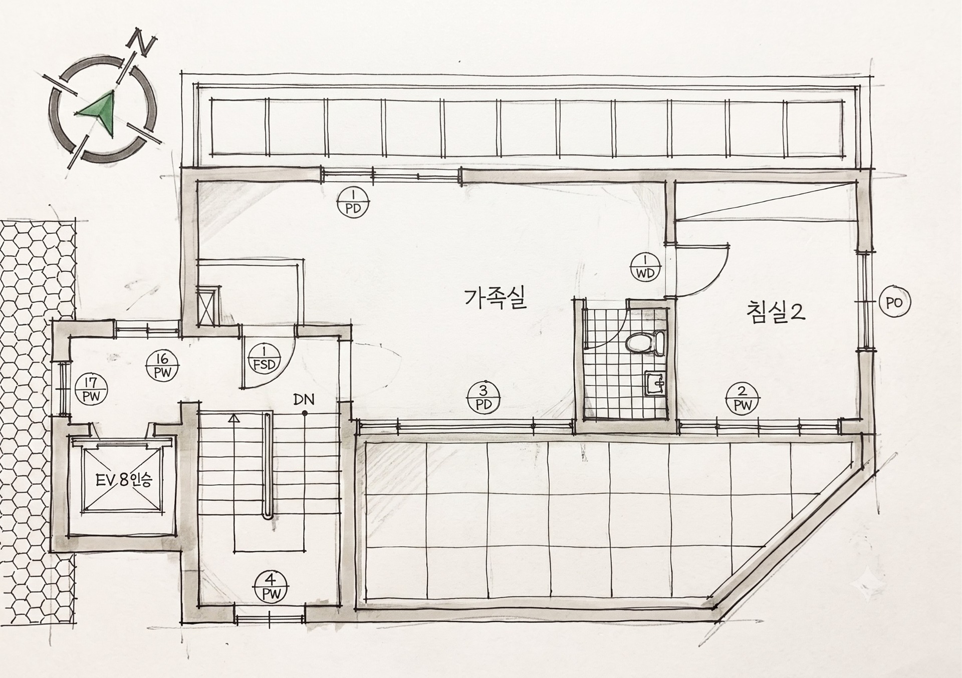 평면도
