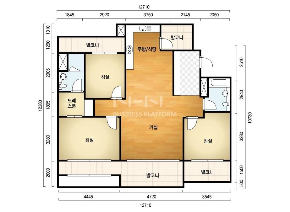 평면도