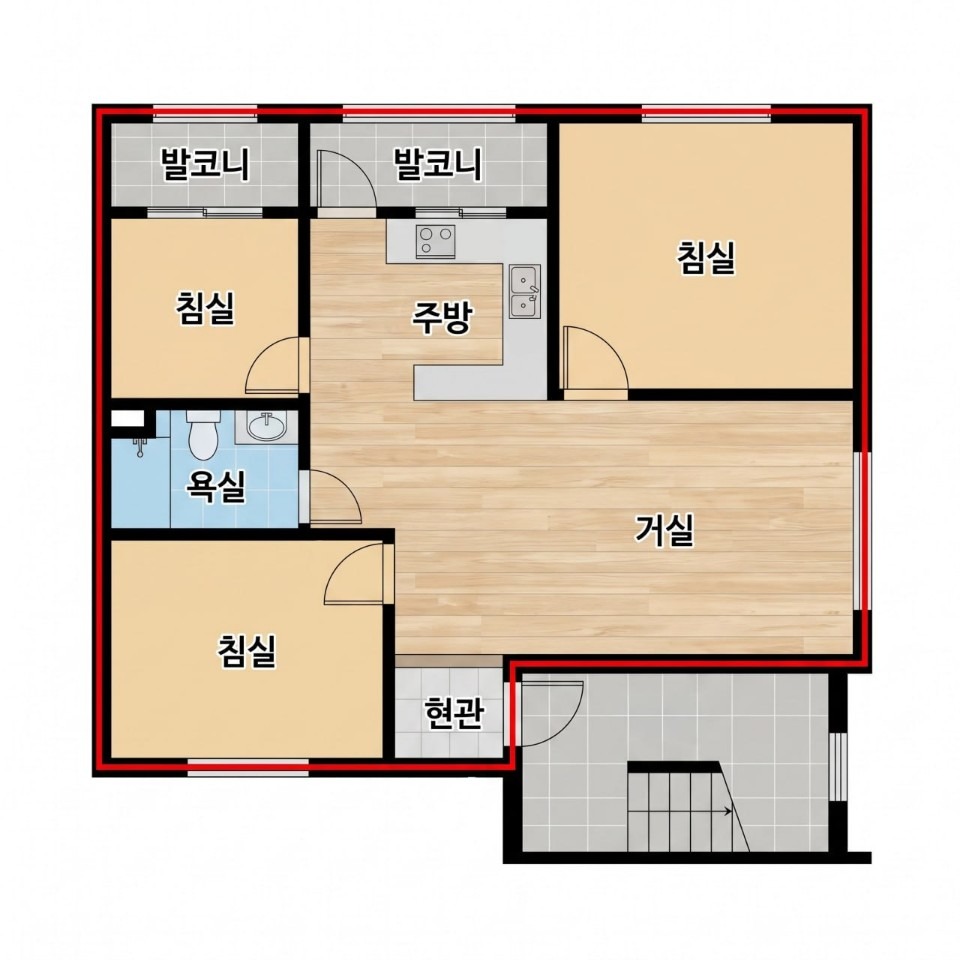 평면도