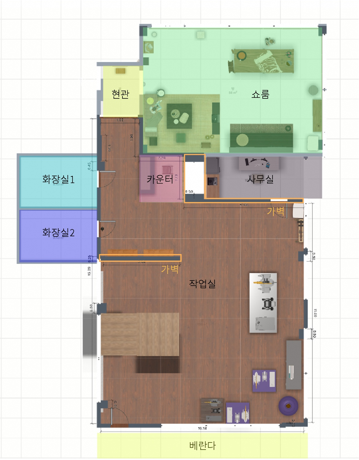평면도