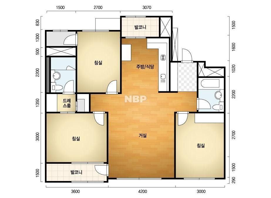평면도