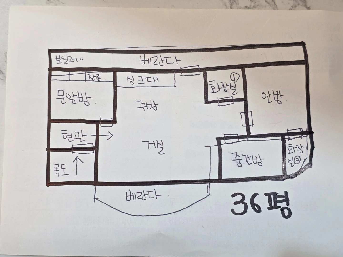 평면도