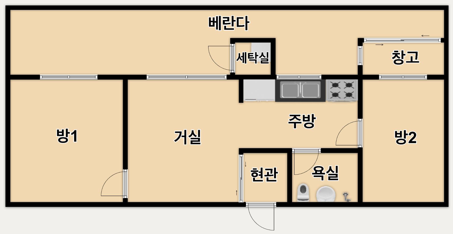 평면도