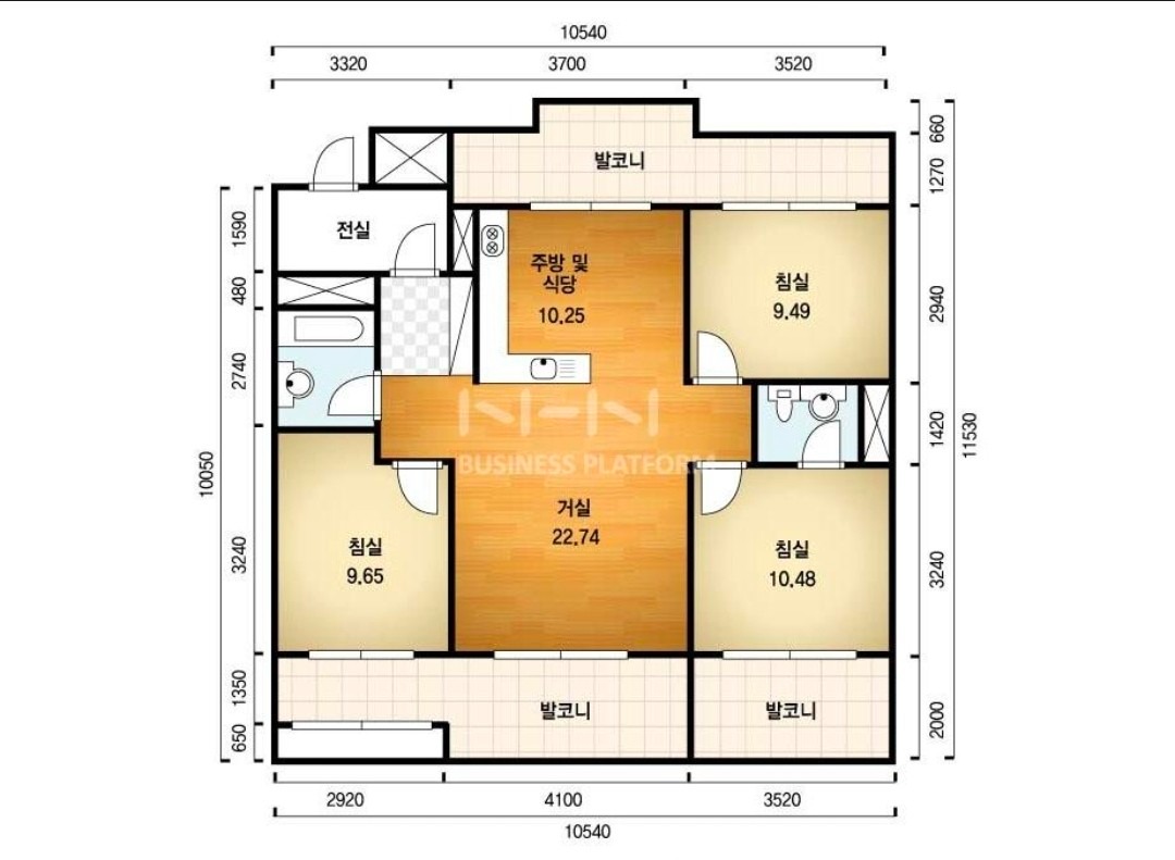 평면도