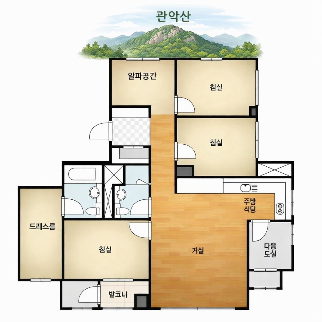 평면도
